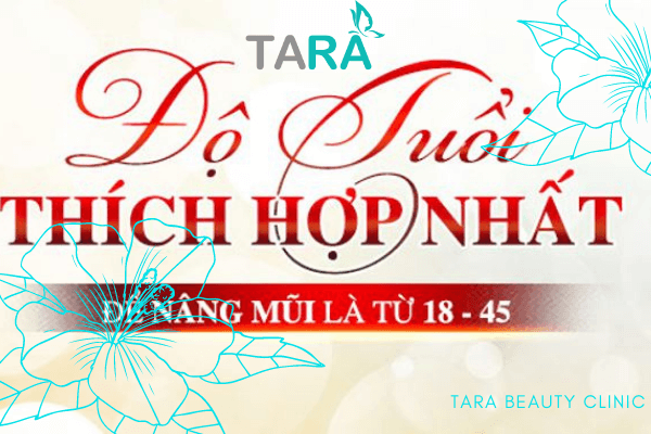 Bao Nhiêu Tuổi Nâng Mũi Phù Hợp?