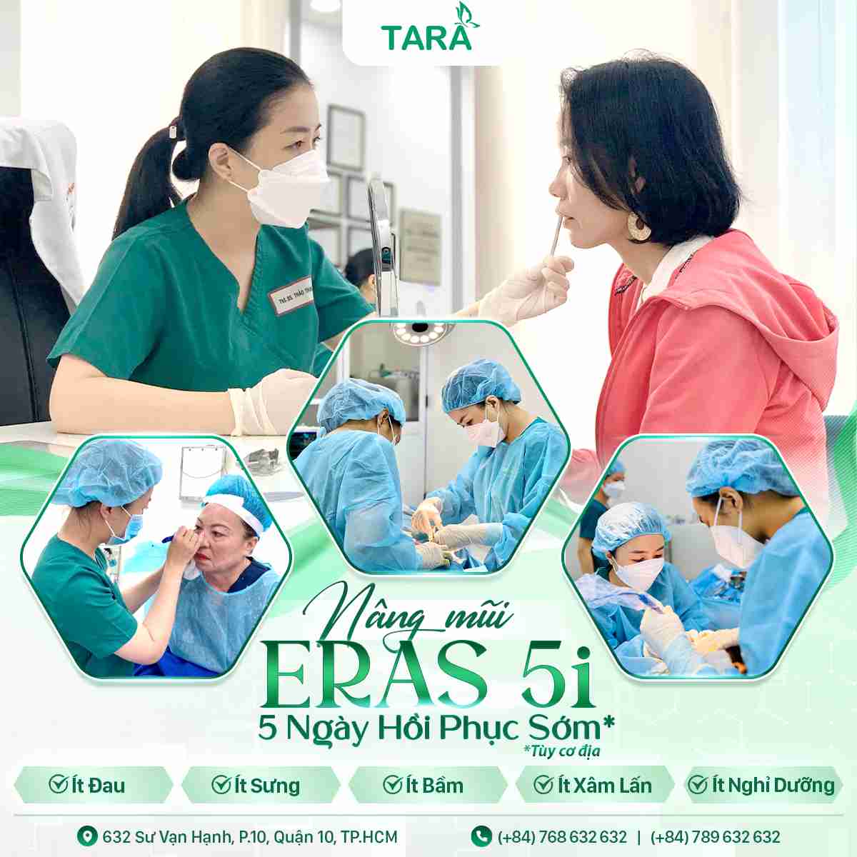 NÂNG MŨI ERAS 5i – 5 NGÀY PHỤC HỒI