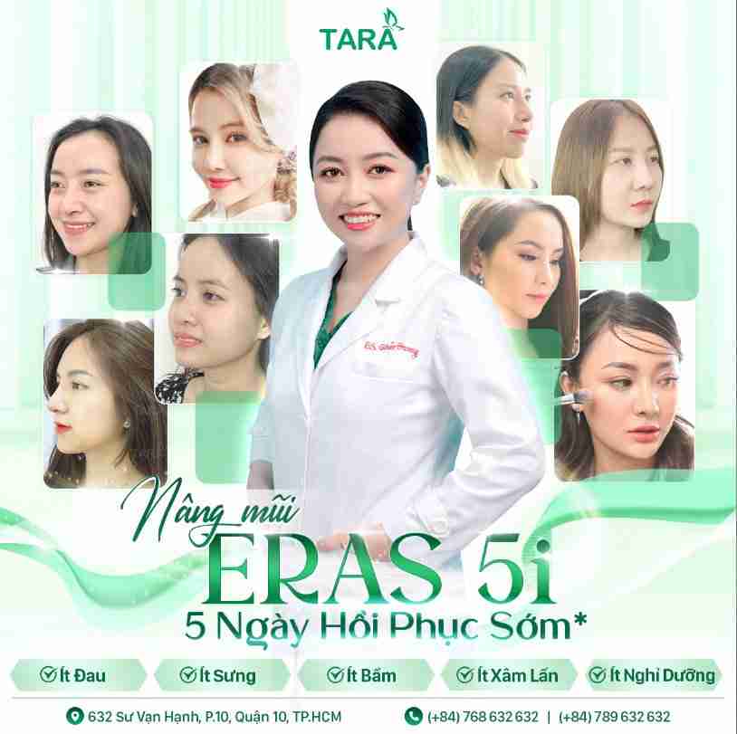 Nâng mũi ERAS 5i- Xu hướng phẫu thuật thẩm mỹ 2024