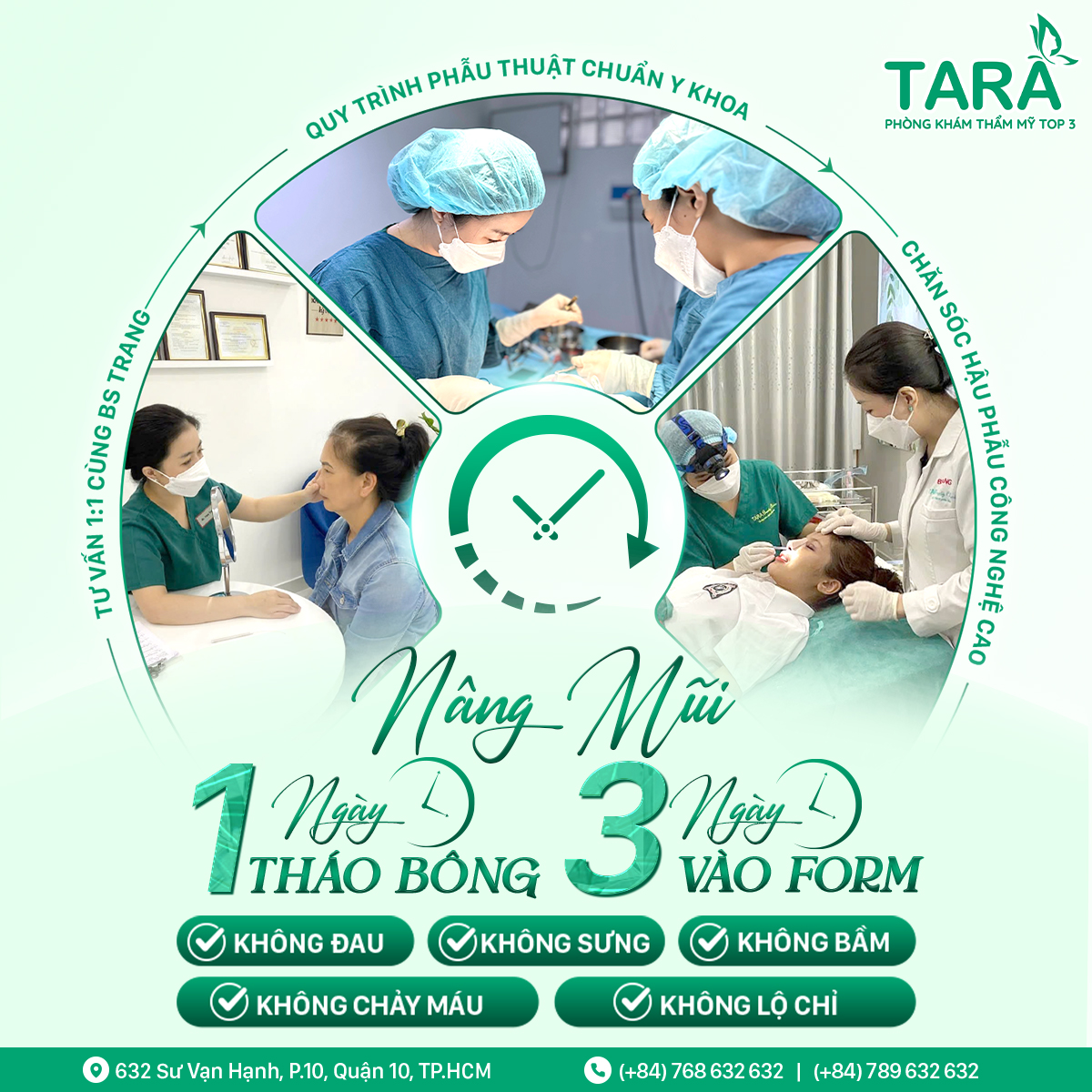 Bác sĩ nâng mũi đẹp uy tín tại TPHCM – Bác sĩ Trang Thẩm mỹ TARA