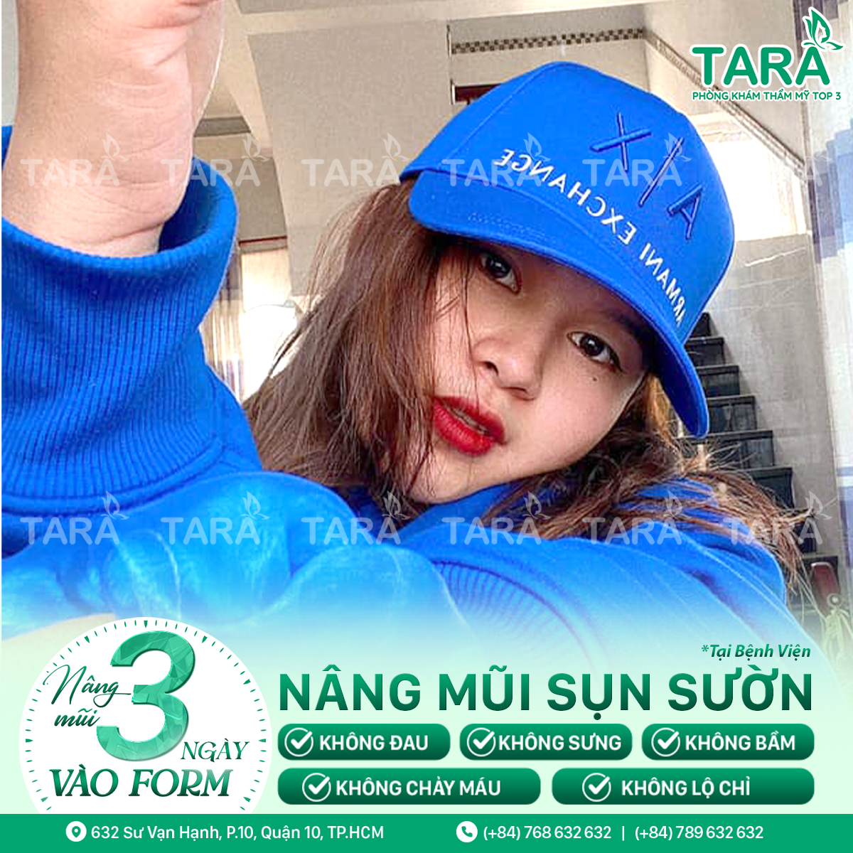 Địa chỉ nâng mũi đẹp uy tín tại TP HCM – Tiến sĩ Bác sĩ Trang Thẩm mỹ TARA – Dr Trang TARA